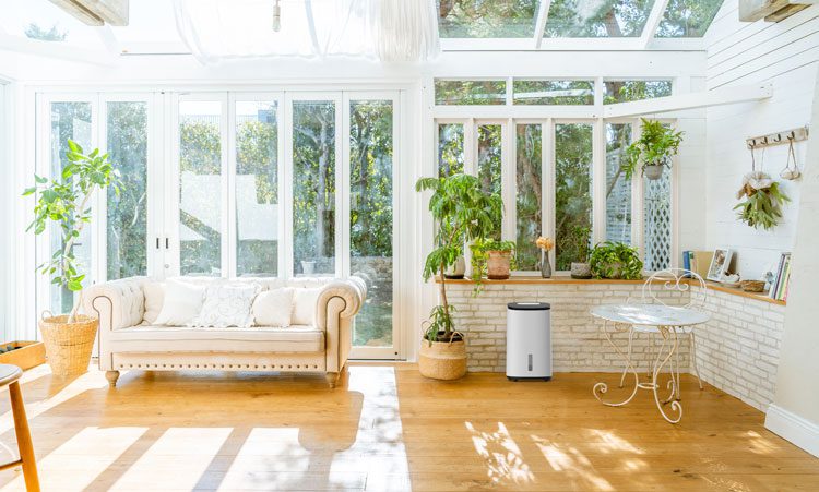 Arete® One in conservatory on a sunny day