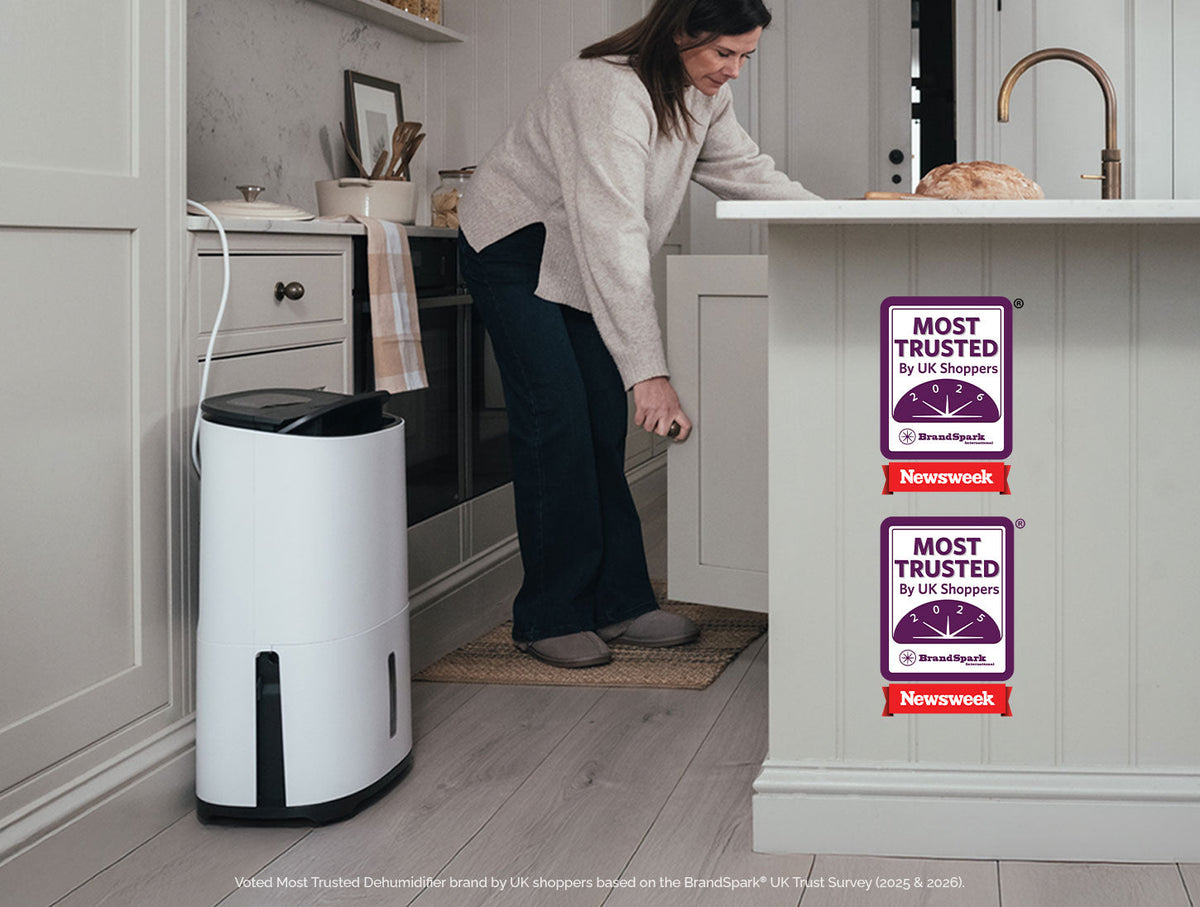 Meaco Voted Most Trusted Dehumidifier brand 2025 and 2026 from BrandSpark