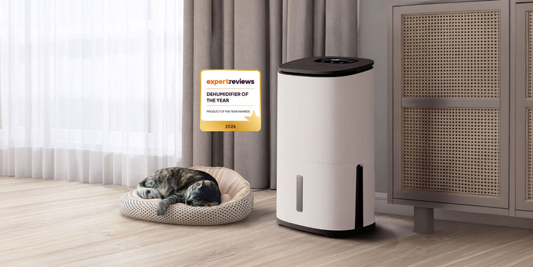 Awarded Dehumidifier of the Year 2026 by Expert Reviews: the MeacoDry Arete® Two leads the way in performance and design