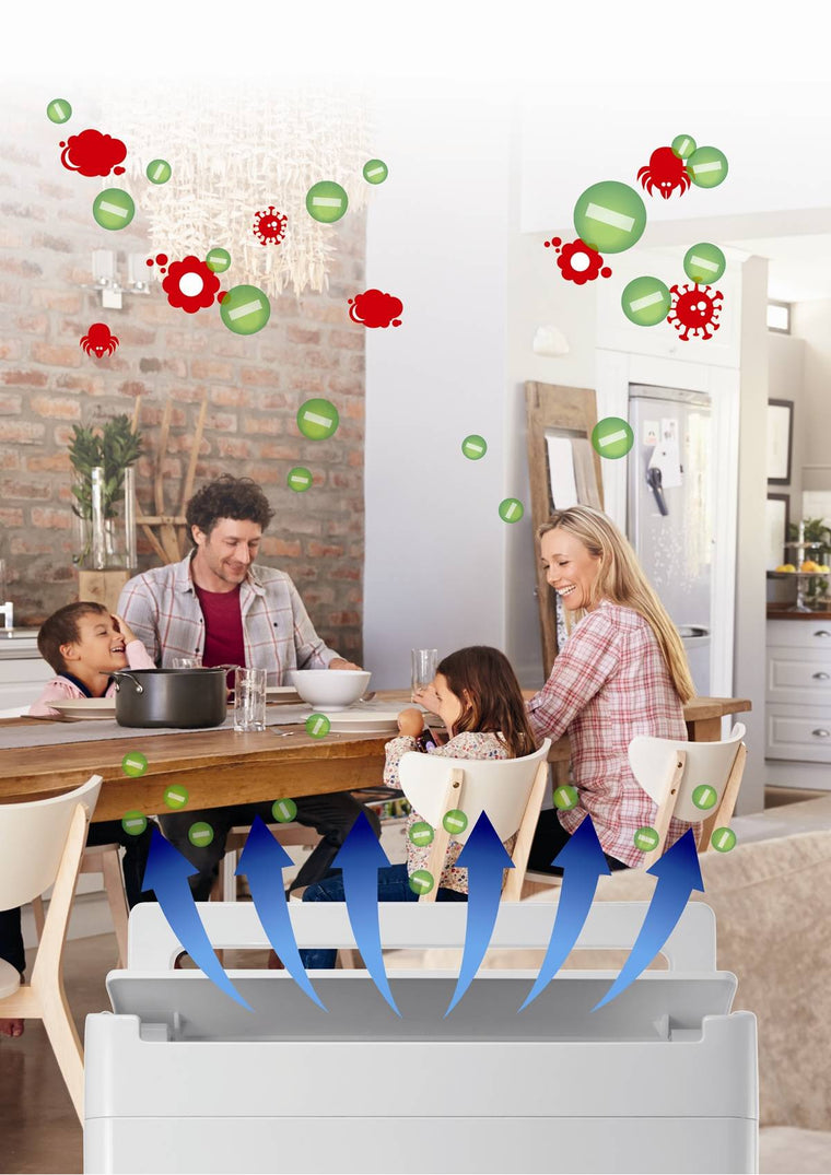 DD8L Zambezi dehumidifier sterlising ioniser