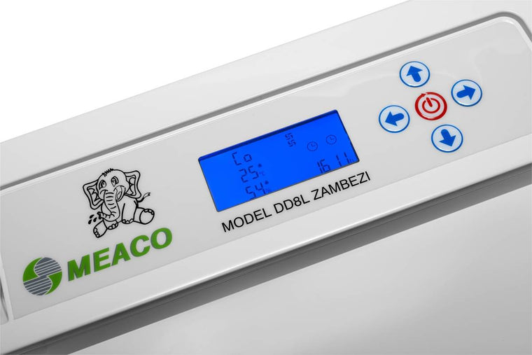 DD8L Zambezi dehumidifier digital display