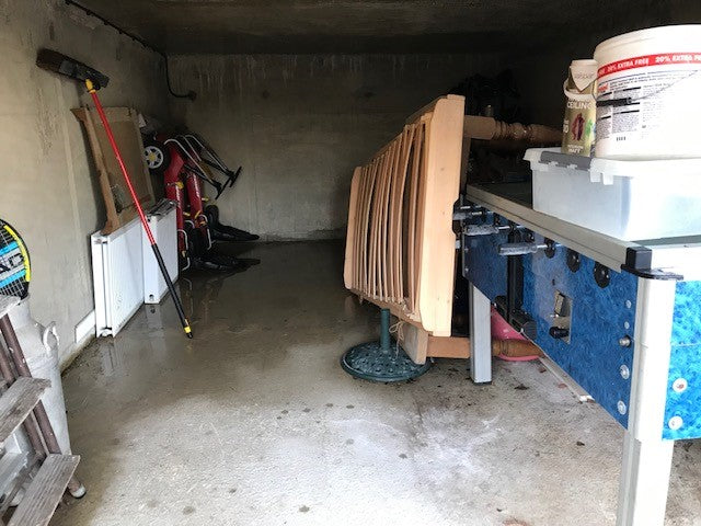 How to prevent flood damage in the garage