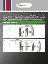 12L Low Energy HEPA Filter Pack