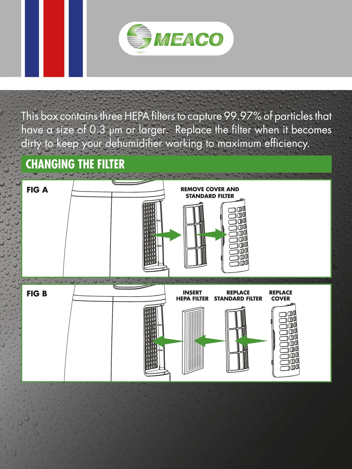 12L Low Energy HEPA Filter Pack