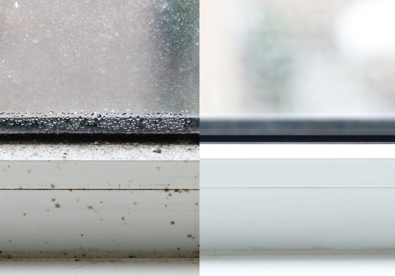 Prevents damp, mould and condensation