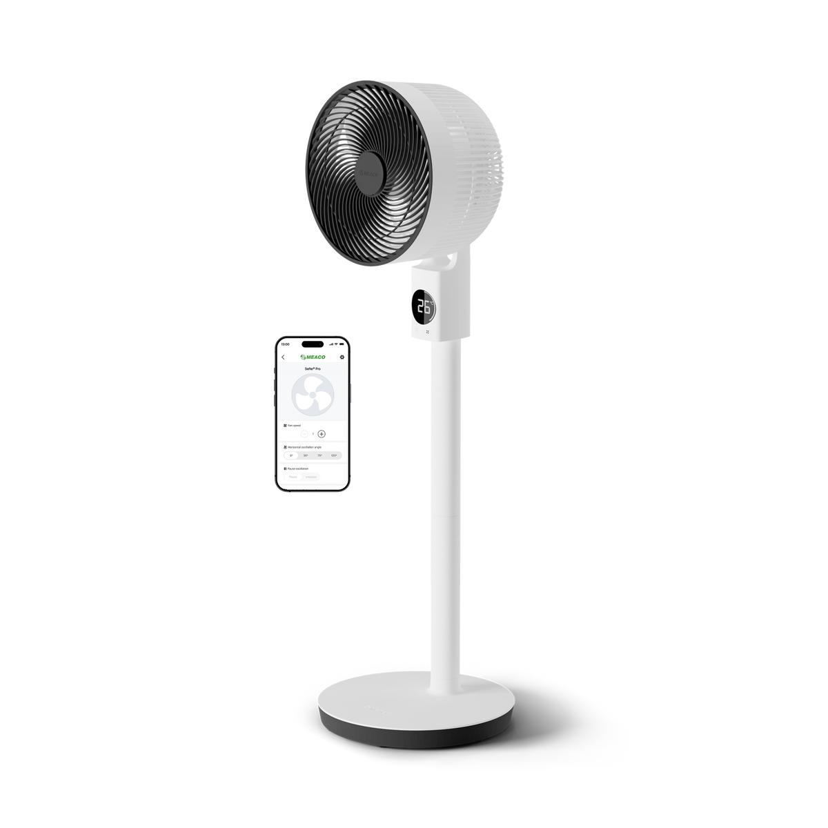 MeacoFan Sefte® Pro 10" Pedestal Air Circulator with Storage Bag