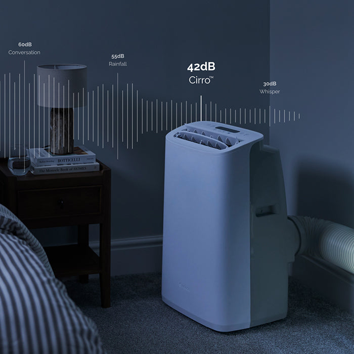 Meaco Cirro+® 14000 BTU Super Quiet Inverter Smart Portable Air Condit