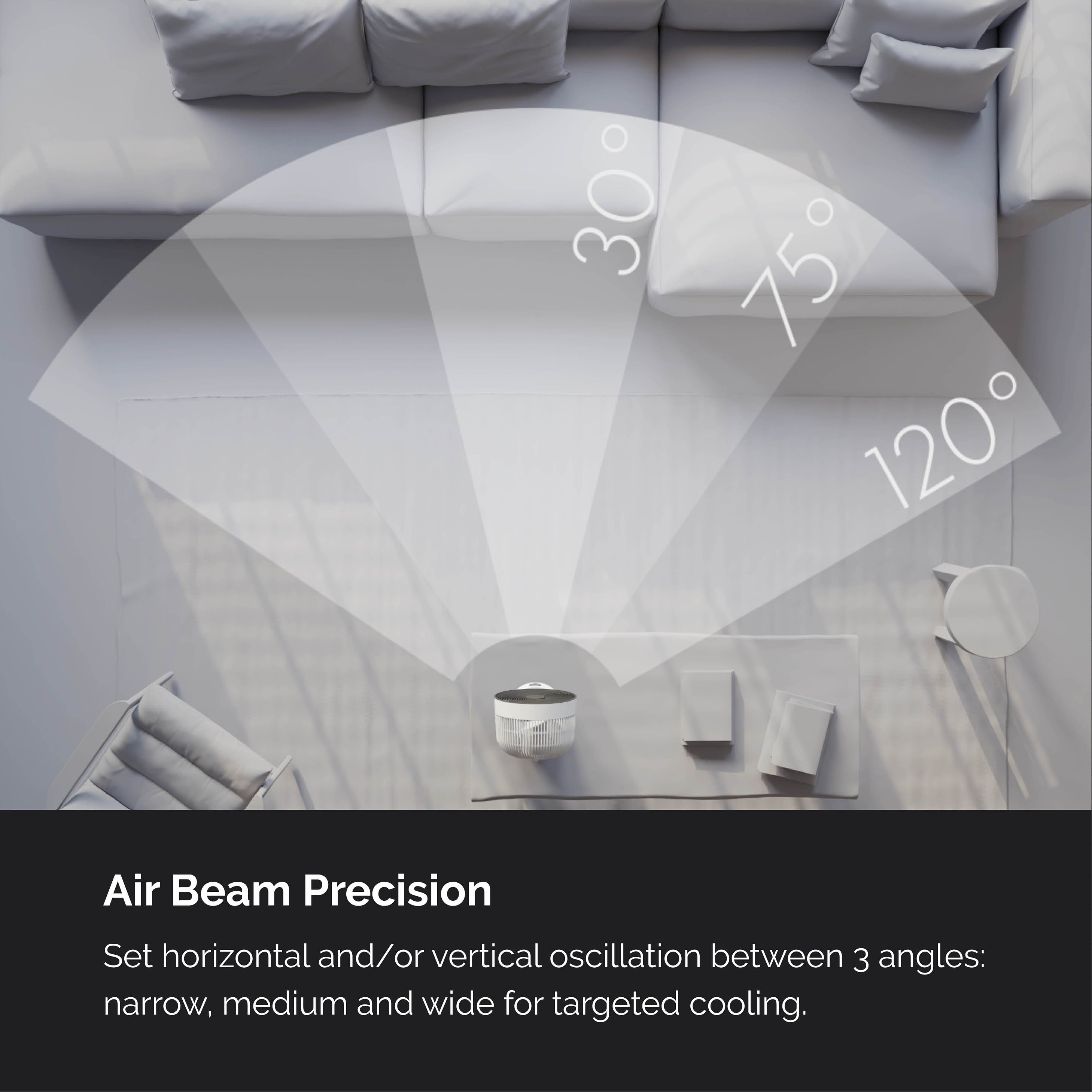 MeacoFan Sefte® 10" Pedestal Air Circulator