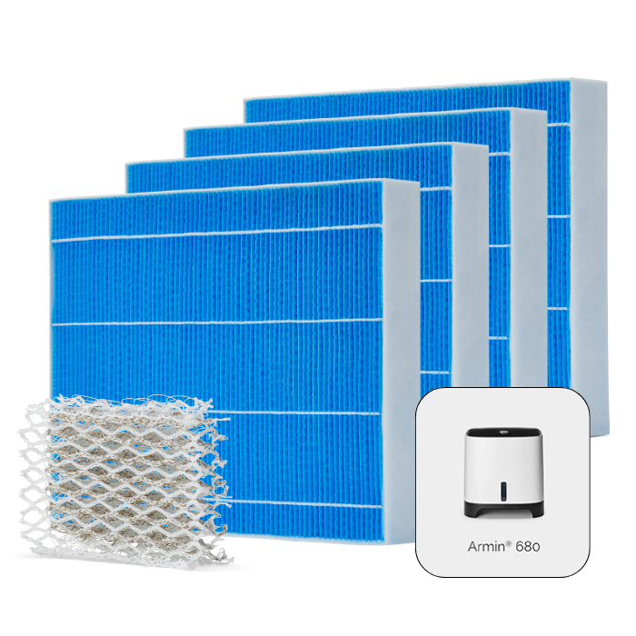 Armin® 680 4 Pack Evaporation Pads & Silvertex® Pack