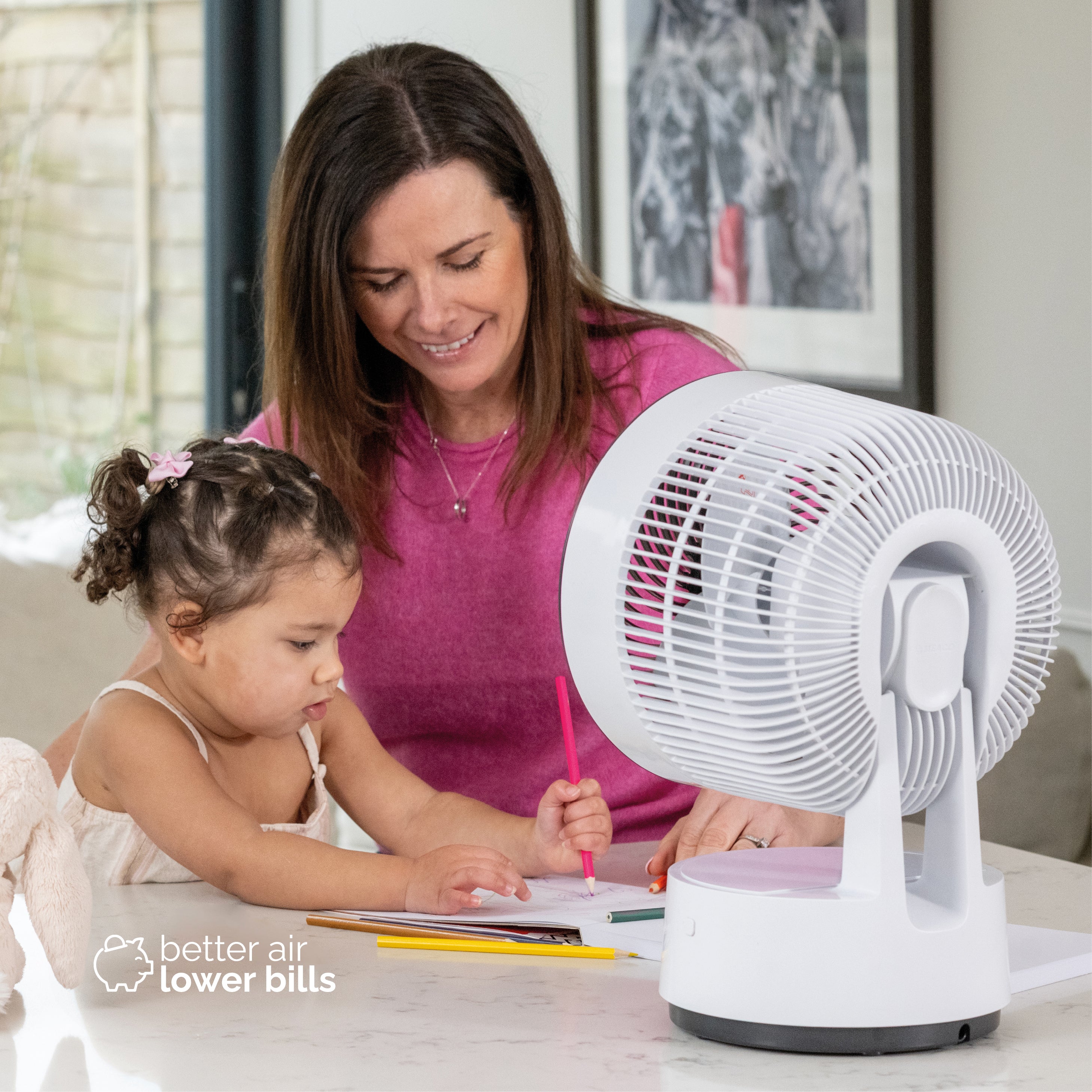 MeacoFan Sefte® 8" Portable Battery Air Circulator with Storage Bag