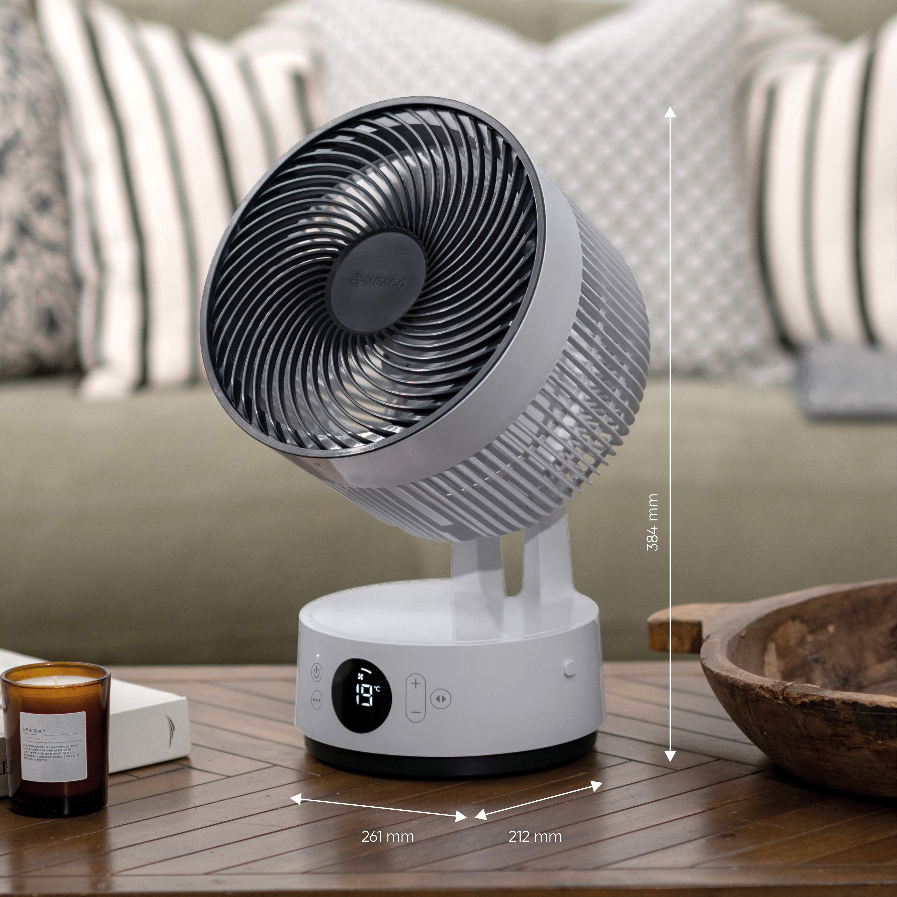 MeacoFan Sefte® 8" Portable Battery Air Circulator with Storage Bag