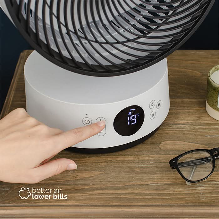 MeacoFan Sefte 10 Table πάνελ ελέγχου