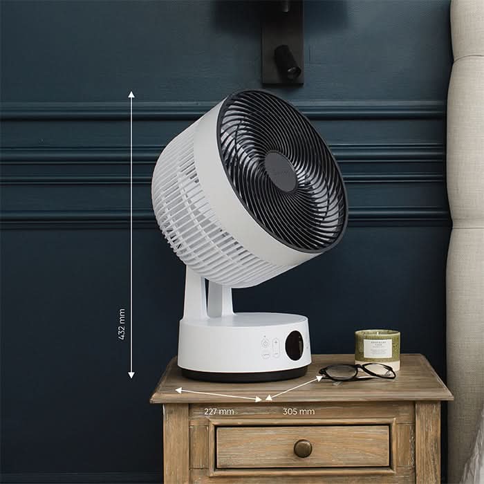 MeacoFan Sefte 10 Table διαστάσεις επί κομοδίνου