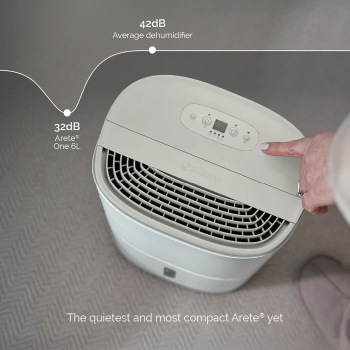 MeacoDry Arete® One 6L Compact Dehumidifier / Air Purifier