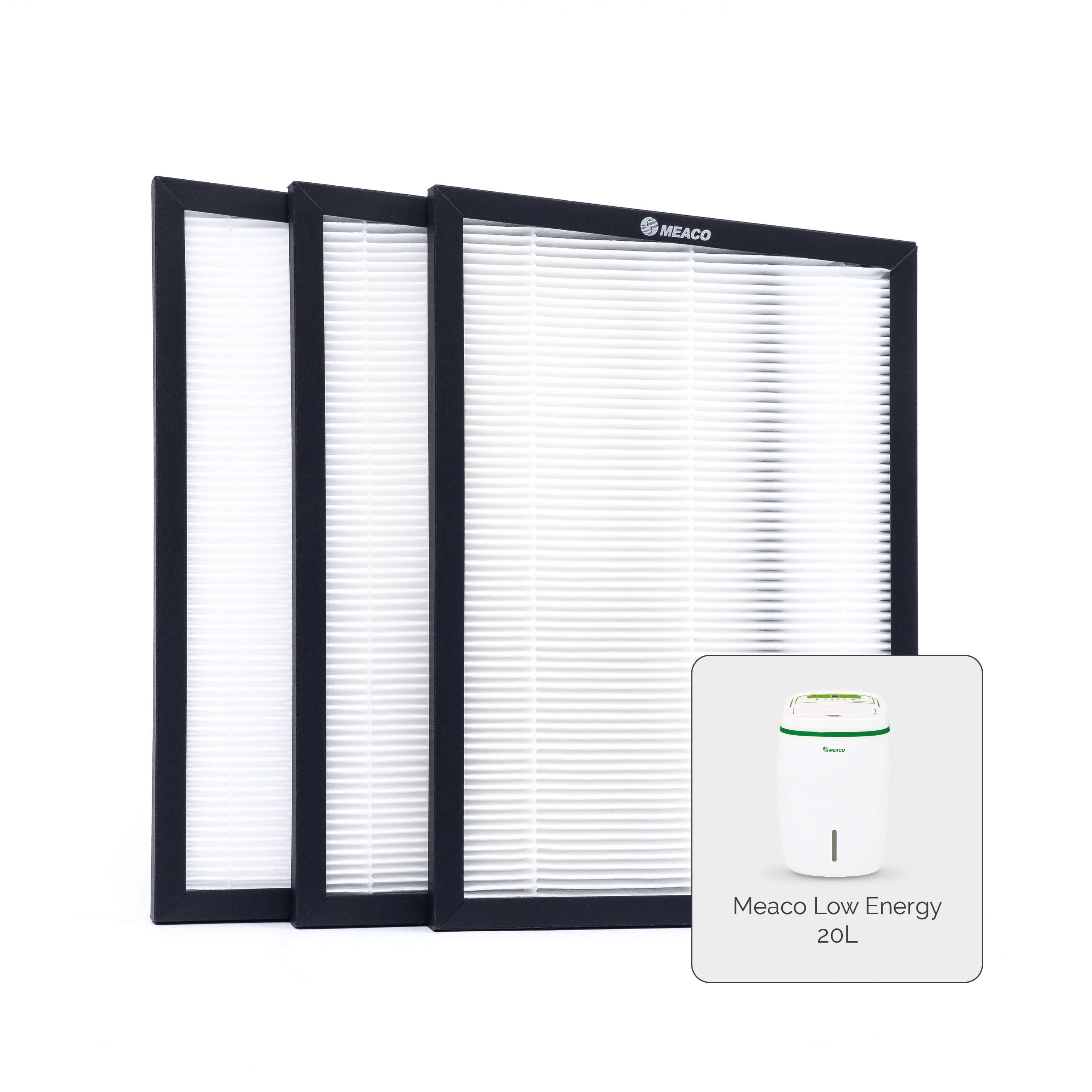 Meaco 20L Low Energy HEPA Filter Pack