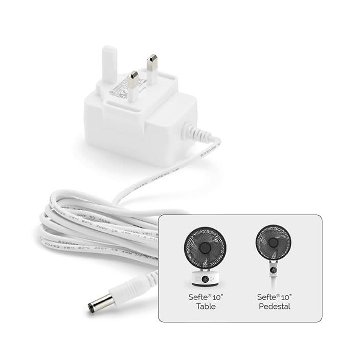 MeacoFan Sefte® 10" Cable and Plug Set