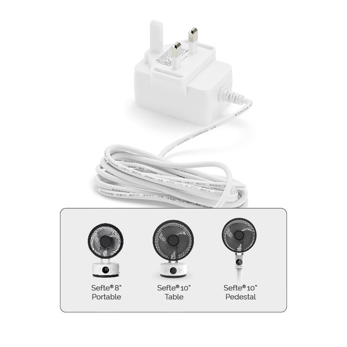 MeacoFan Sefte® Cable and Plug Set