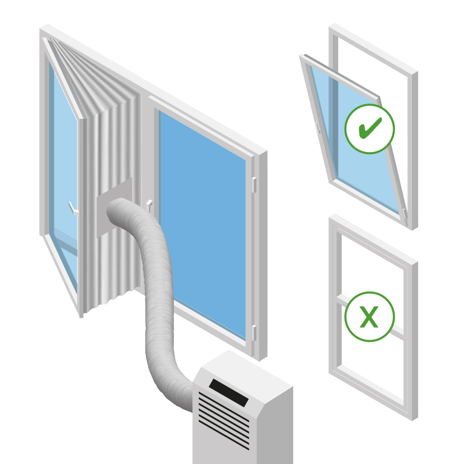 MeacoCool MC Series Flexible Window Kit