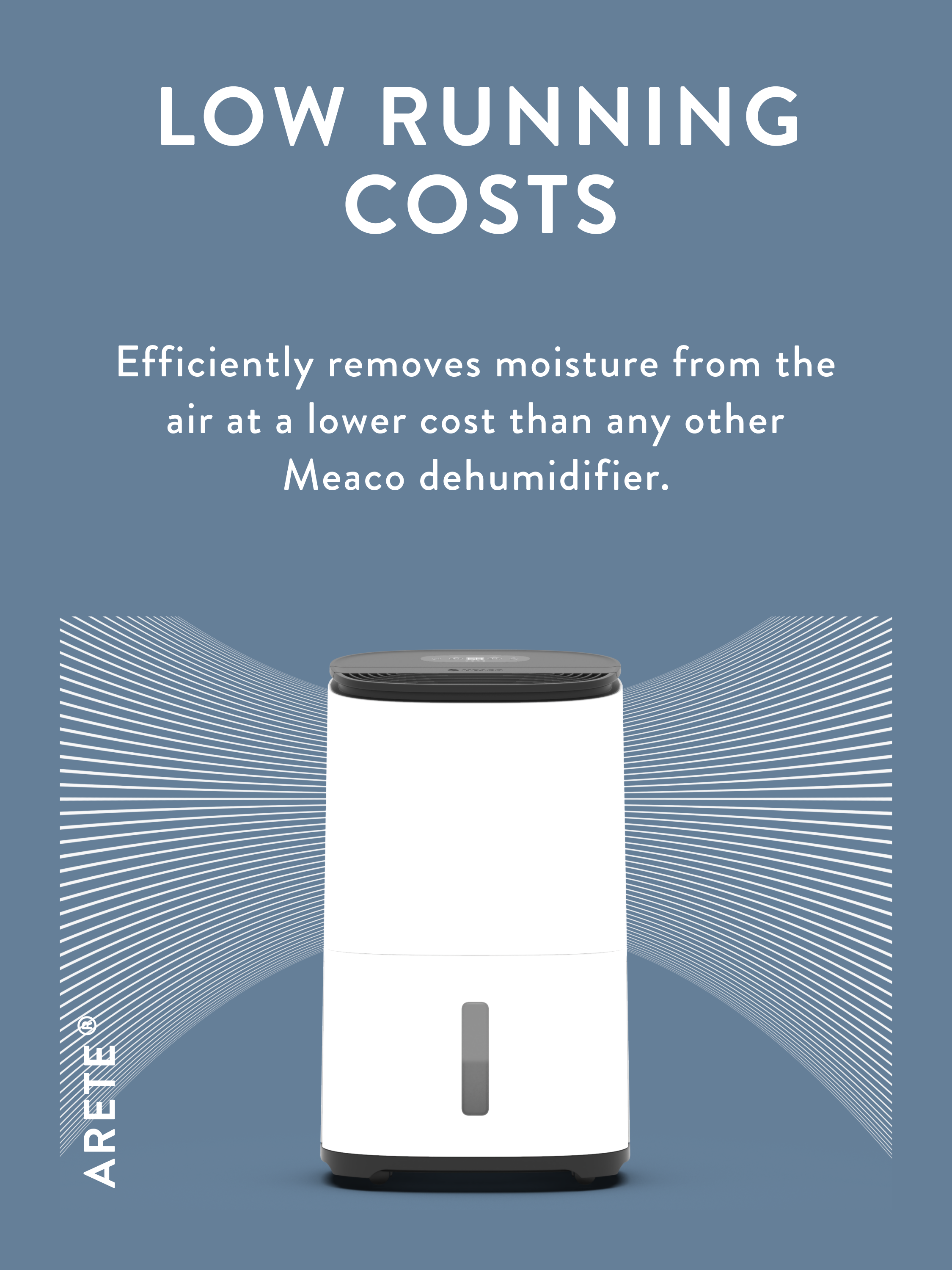 MeacoDry Arete® One 20L Dehumidifier / Air Purifier