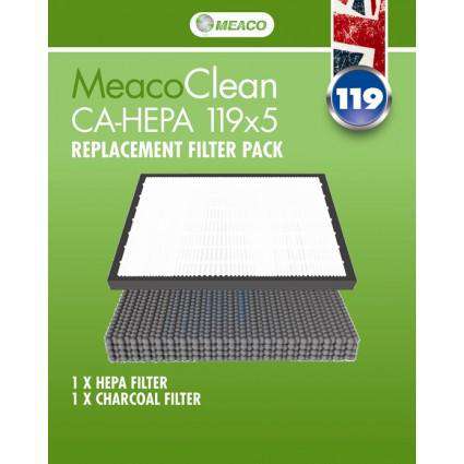 MeacoClean CA-HEPA 119x5 Filter Pack